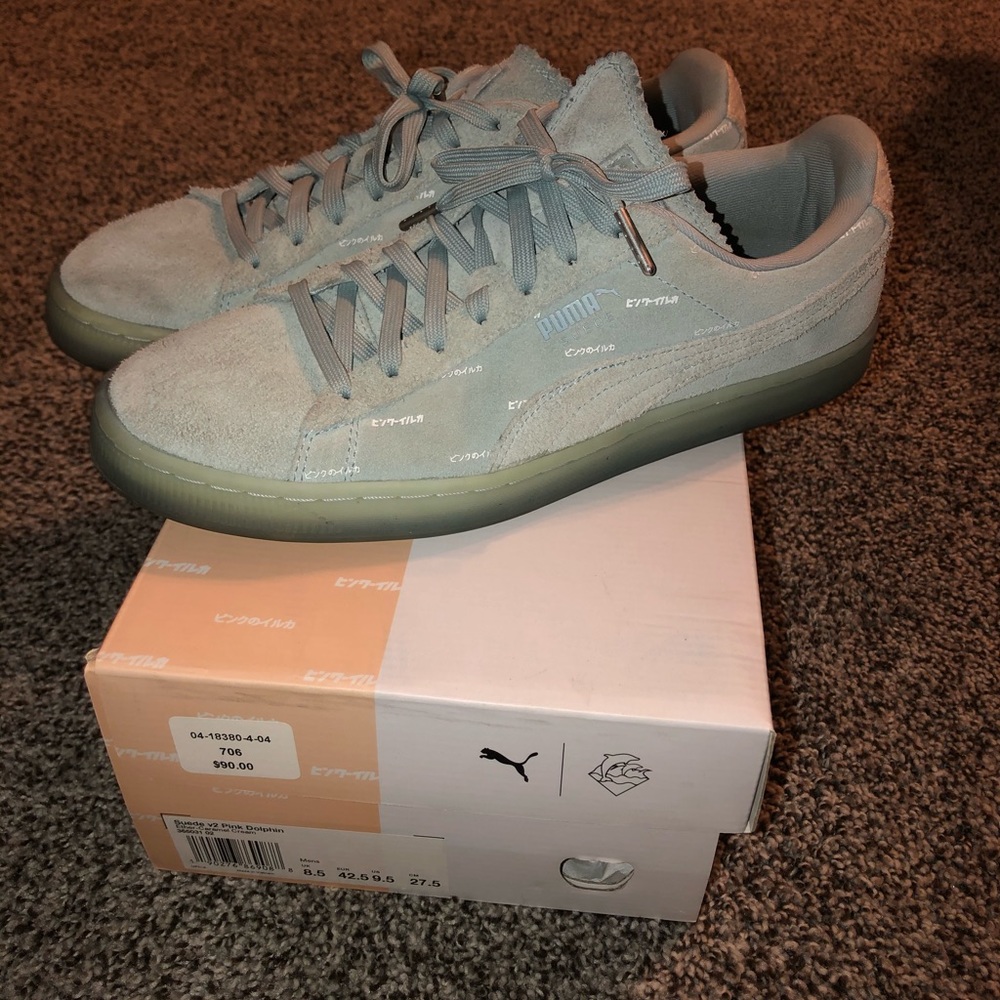 Puma Suede x Pink Dolphin sz 9.5 Men’s US